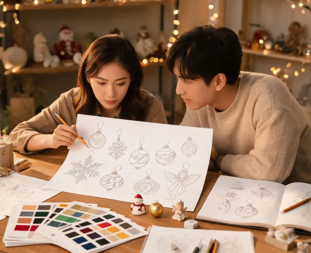 Ornament sketch review