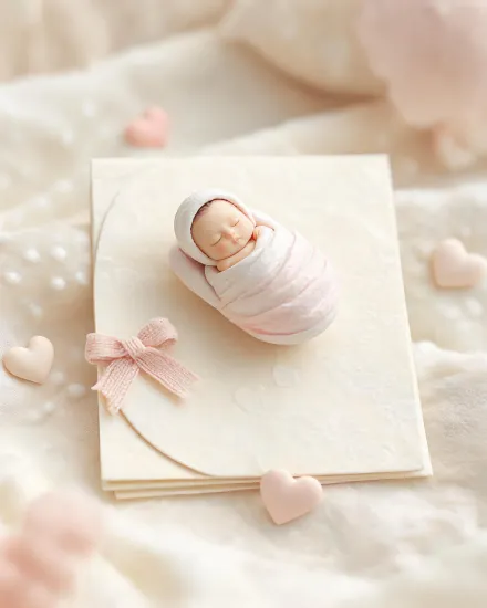 New baby keepsake
