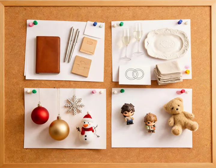 Gift segment planning board