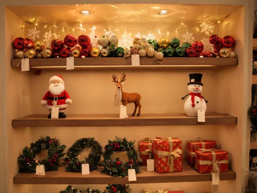 Seasonal display plan